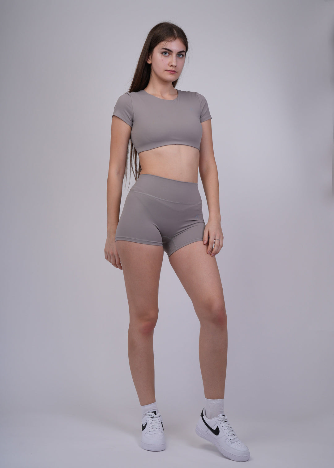 Short sleeve crop top set Spofire
