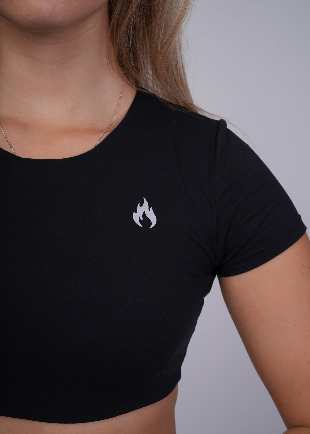 Short sleeve crop top set Spofire