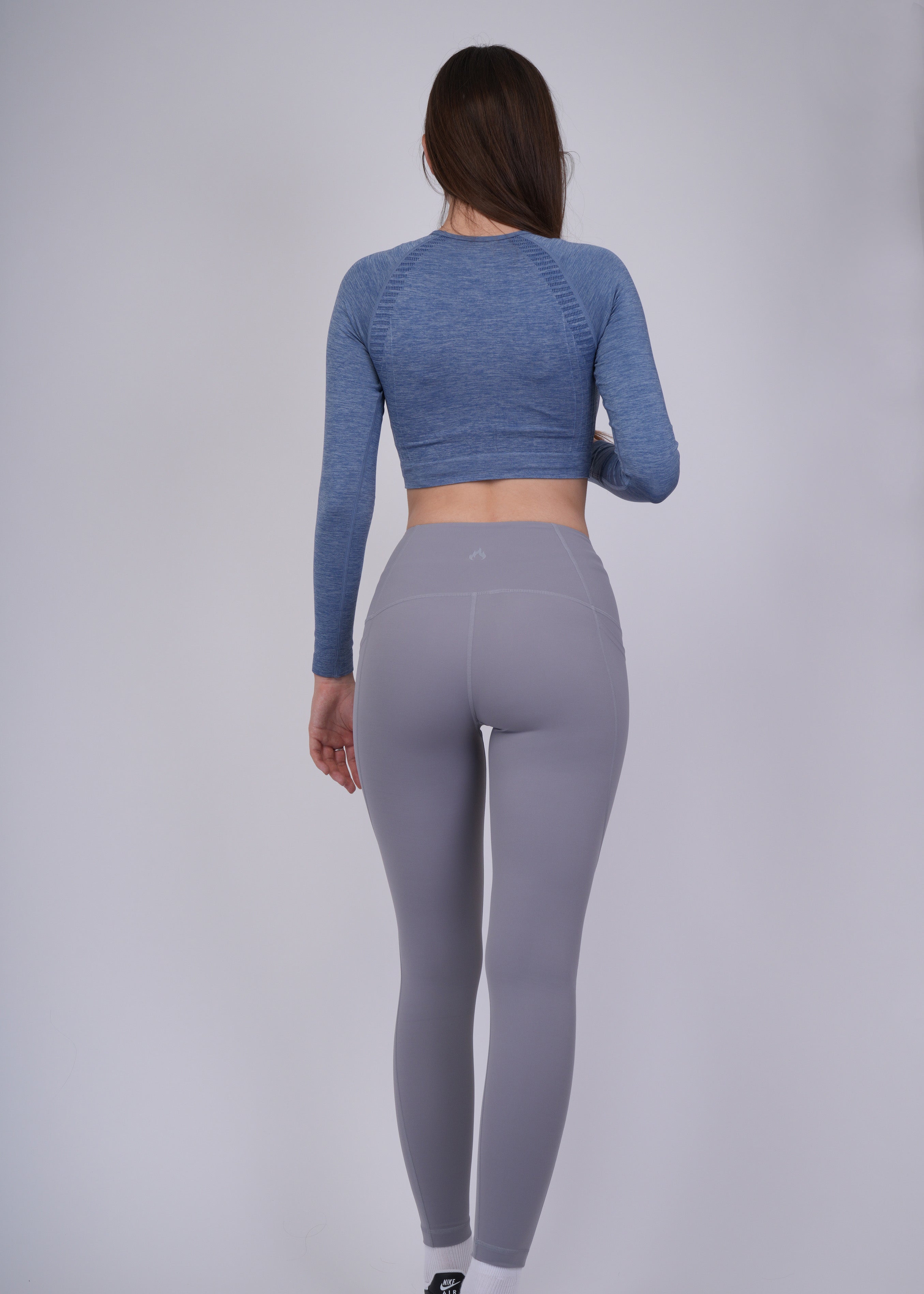 Seamless long sleeves crop top Spofire
