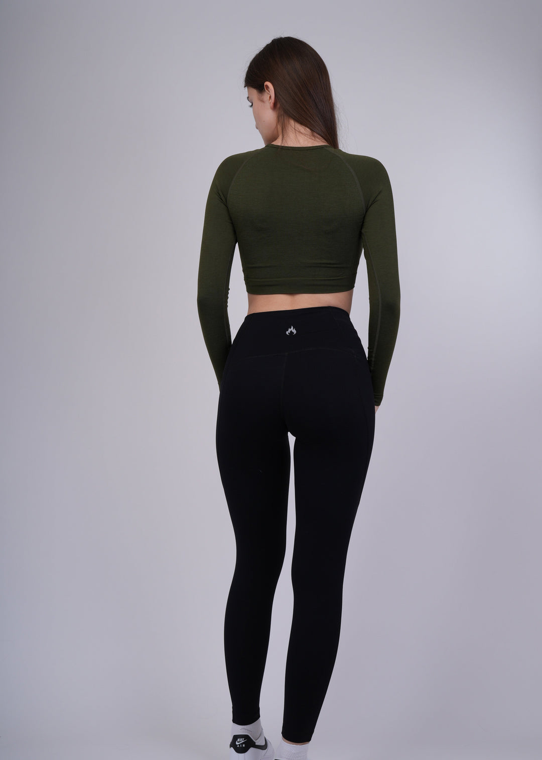Seamless long sleeves crop top Spofire