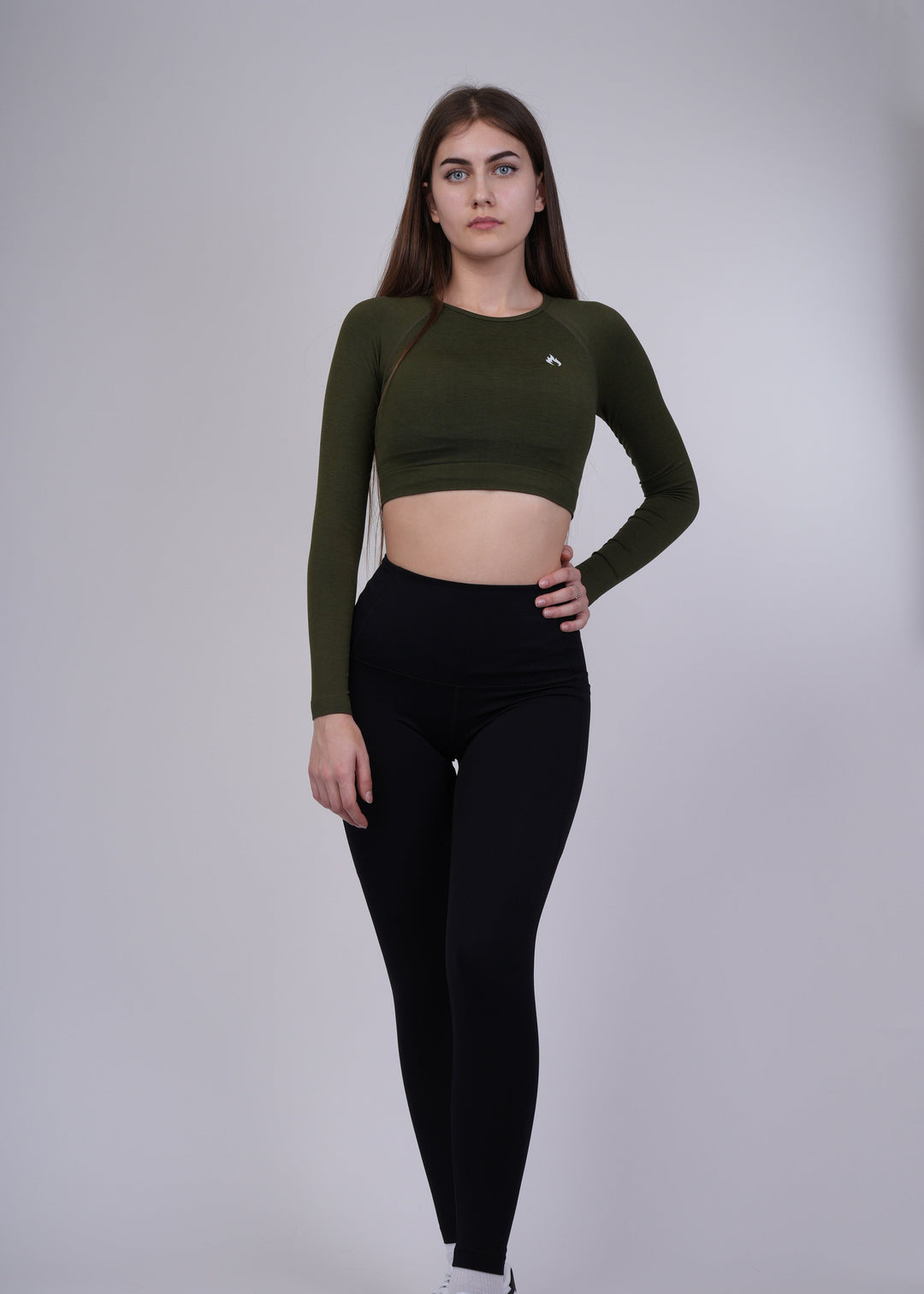 Seamless long sleeves crop top Spofire