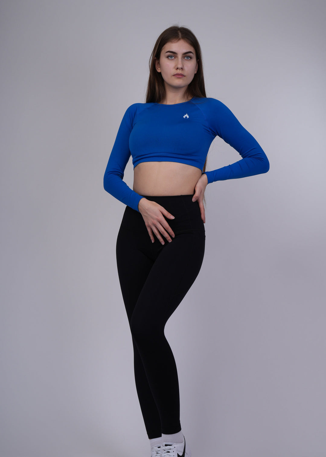 Seamless long sleeves crop top Spofire