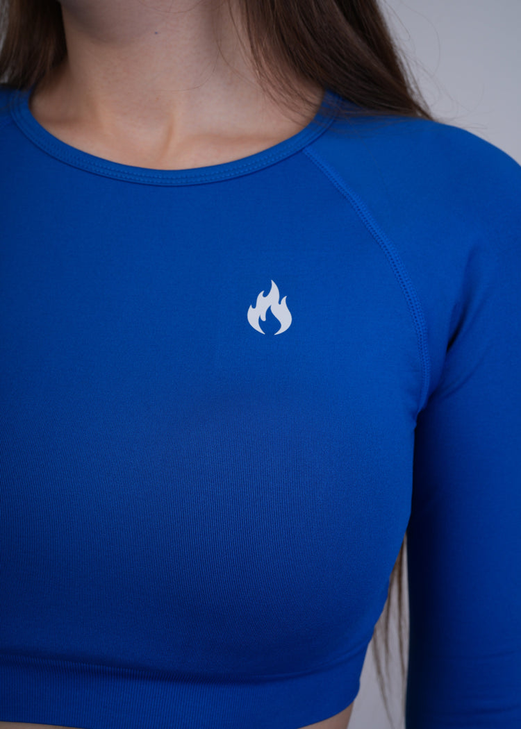 Seamless long sleeves crop top Spofire